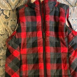 Plaid vest